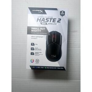 HyperX Pulsefire Haste 2 Mini Wireless Gaming Mouse – Ultra-Lightweight 59g –NEW